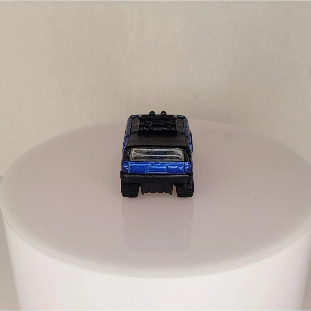 Hot Wheels 2003 Rockster Blue Hummer SUV Diecast Car